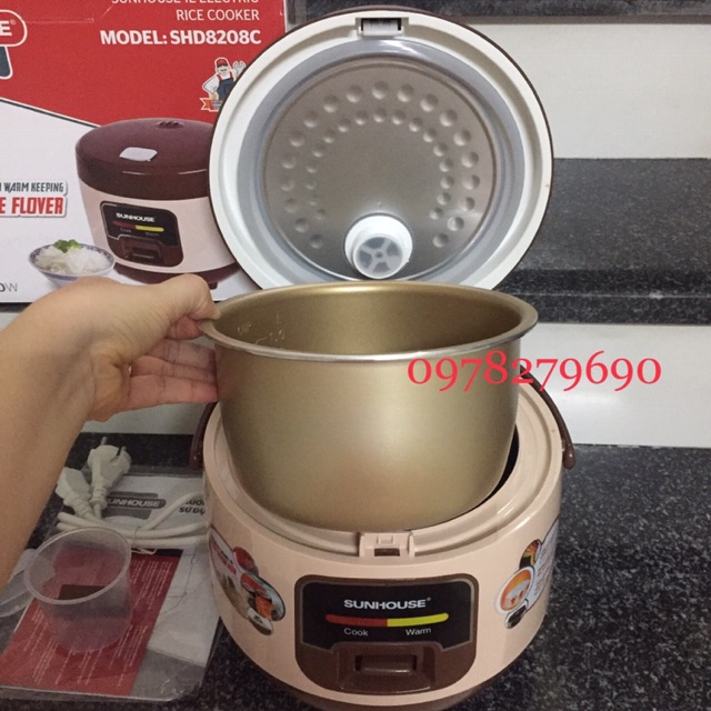 [Linh kiện chính hãng] Ruột nồi cơm điện Sunhouse SHD8208C - 1 lít