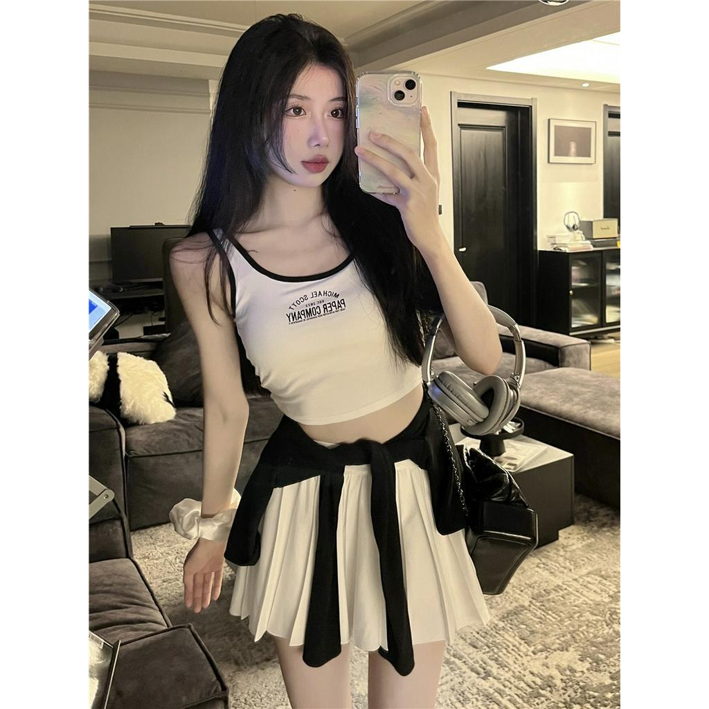 Áo Dây Ngắn Có Đệm Ngực Phong Cách Mới Mùa Hè 63100