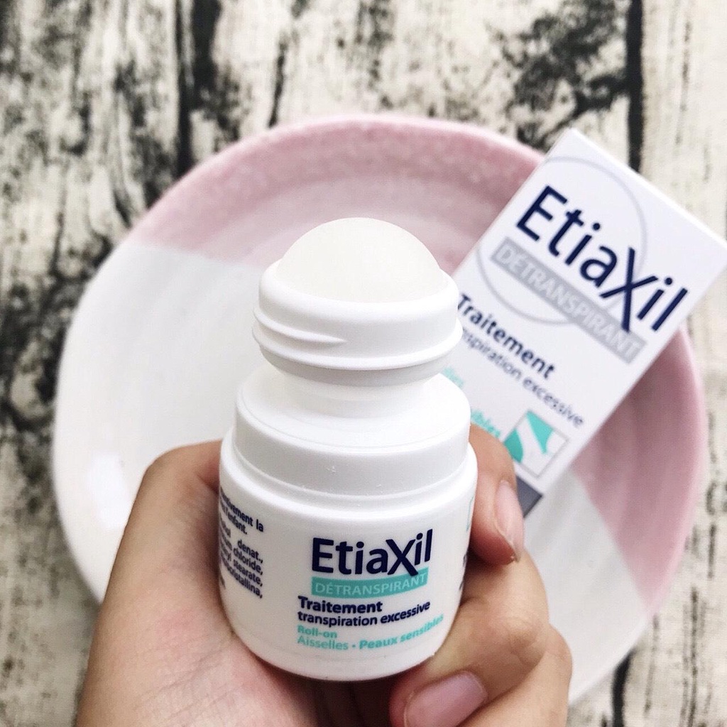 Lăn Khử Mùi EtiaXil Nhãn Xanh Cho Da Nhạy Cảm 15ml