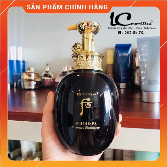 Dầu Gội Đông Y Whoo Spa Mẫu mới giúp tóc Suôn Mượt - Sạch Gàu-Hết Ngứa da đầu và Mọc tóc nhanh