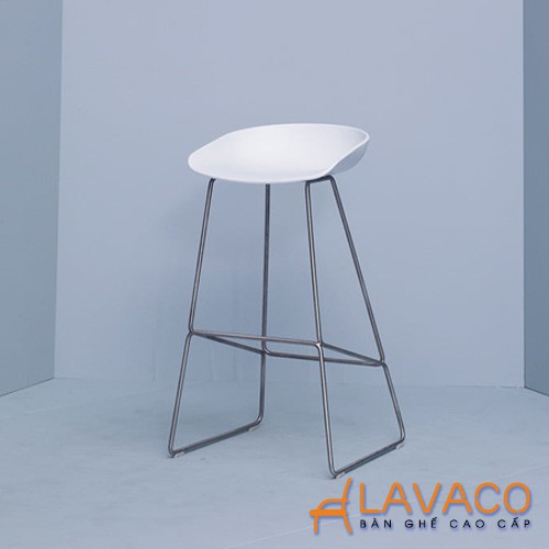 Ghế bar Hay About Stool chân sắt đặc cho quán cafe ở TP. HCM- Mã 403E