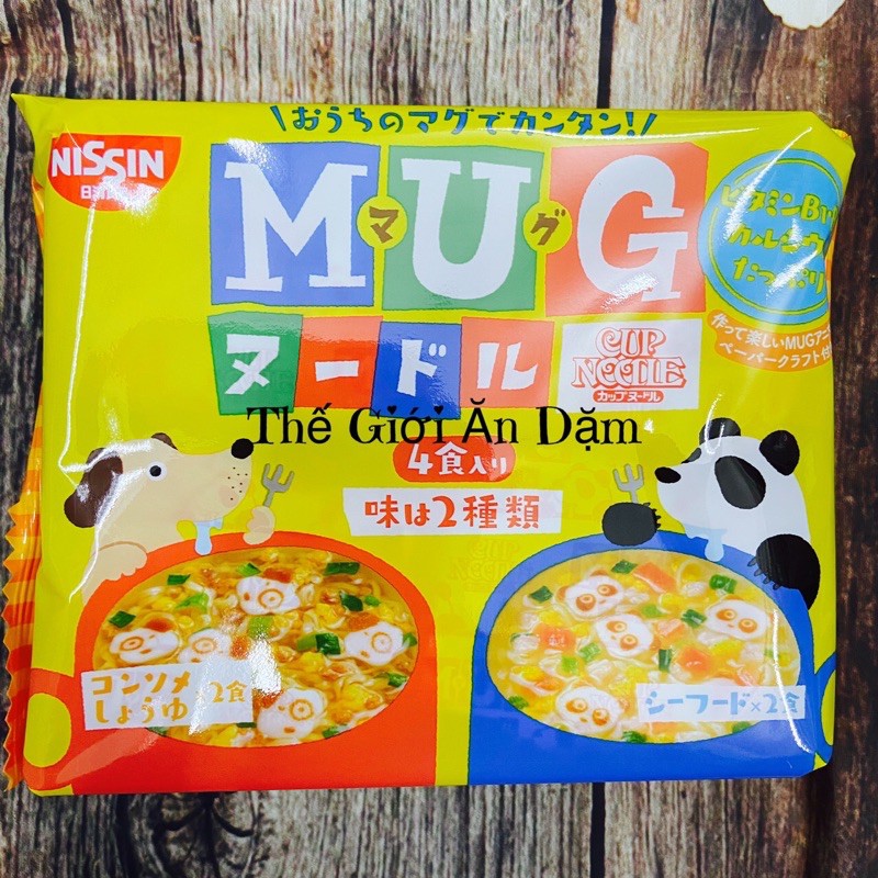 Mì Mug Ăn Dặm Ăn Liền Nhật Bản