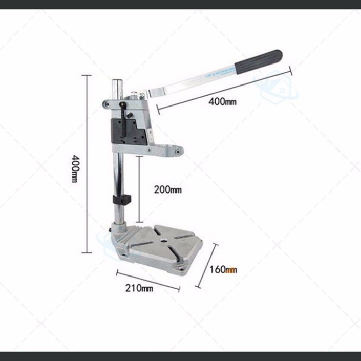 Giá đỡ máy khoan dụng cụ biến những chiếc khoan bình thường thành khoan bàn