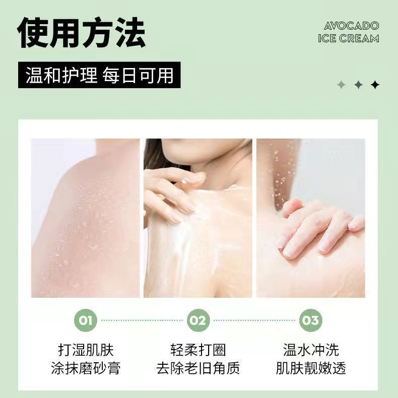 Bùn Tẩy Tế Bào Chết Toàn Thân Thành Phần Từ Bơ
