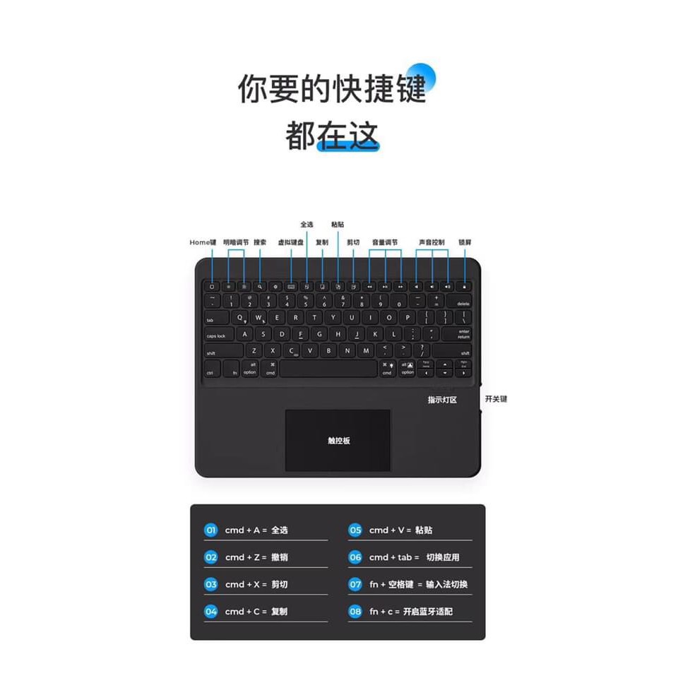 Bàn Phím Benks Biến Ipad 11 và 12.9 (2018 - 2020) Của Bạn Thành Macbook Tiện Dụng | BigBuy360 - bigbuy360.vn