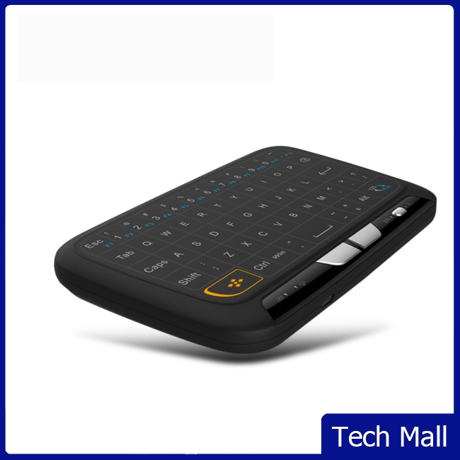 2.4Ghz Mini Wireless Keyboard Backlit Full Screen Mouse Touchpad Combo for PC,Android Tv Box,PS3