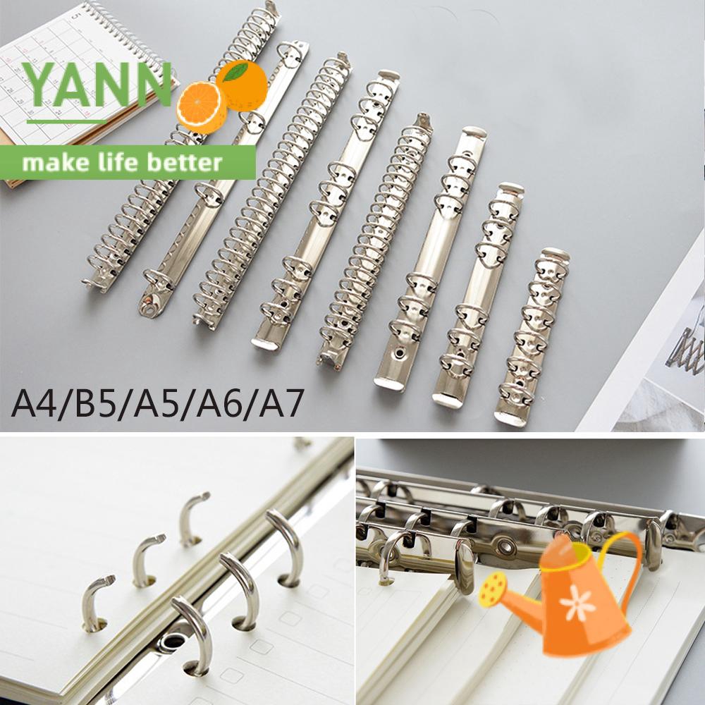 Kẹp Giấy A4/B5/A5/A6/A7 Bằng Kim Loại Làm Thủ Công