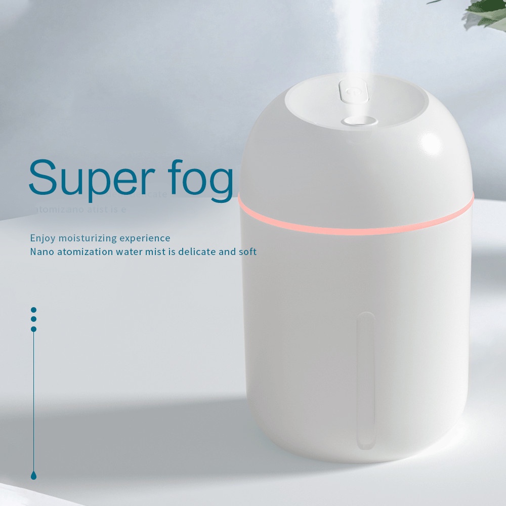 Máy Phun Sương Tạo Ẩm Bằng Sóng Siêu Âm Nhỏ Gọn Chất Lượng Cao