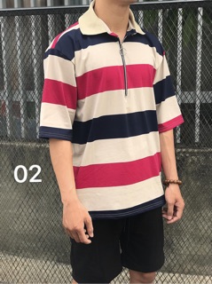 Áo Polo Zipper Unisex