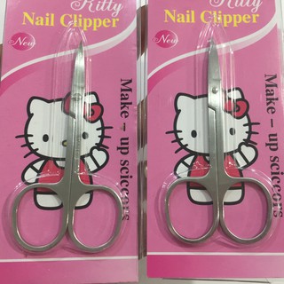 Kéo tỉa lông mi, lông mày hello kitty