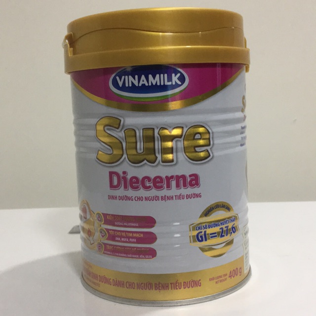  (Siêu Khuyến Mại) Sữa bột Vinamilk Sure Diecerna 400g