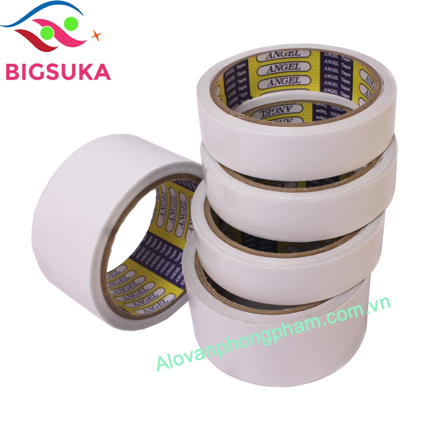 Băng keo 2 mặt 4.8CM Eagle dày trong suốt dán giấy BIGSUKA