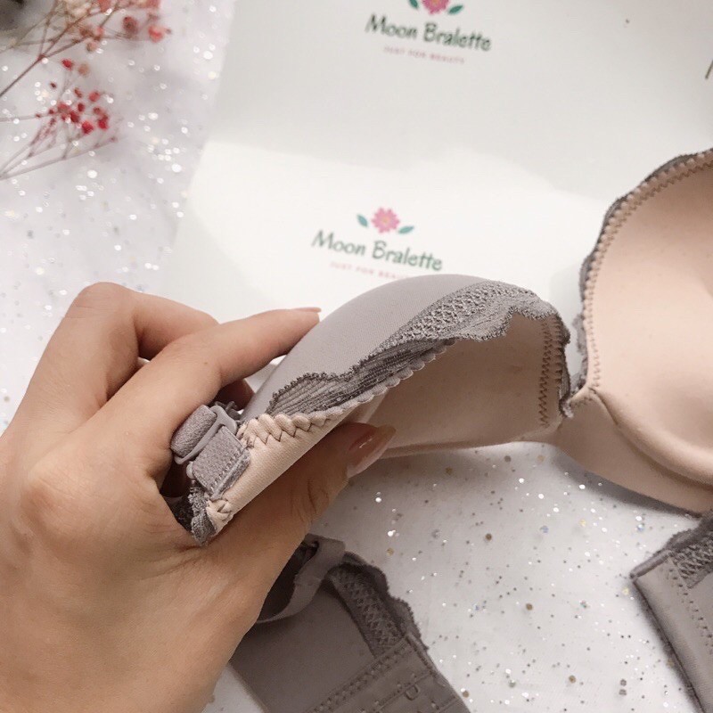 Áo lót đúc su cao cấp, áo ngực su viền ren đệm dày nâng ngực tạo from cực đẹp AS133 | BigBuy360 - bigbuy360.vn