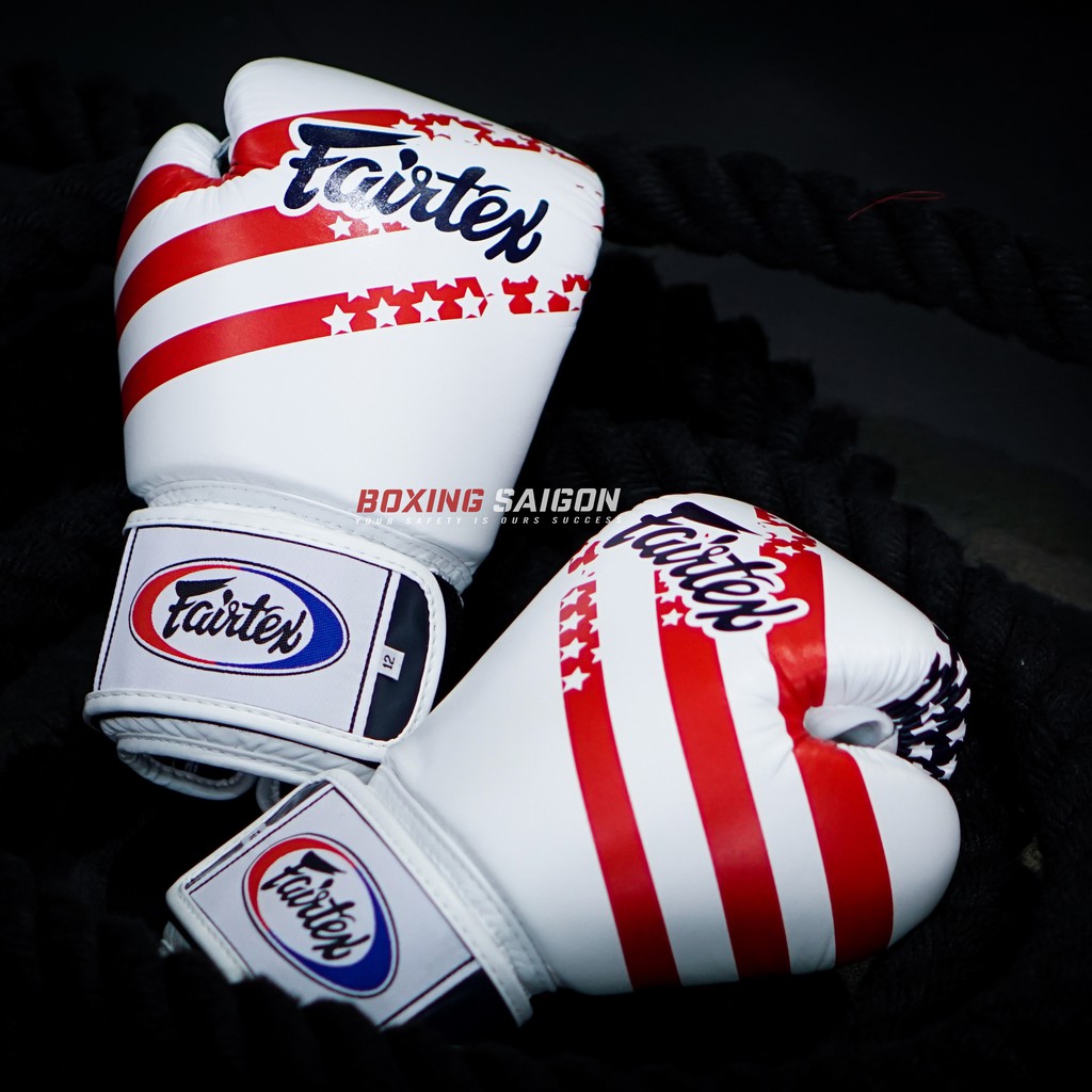 Găng tay boxing Fairtex BGV1 USA Flag