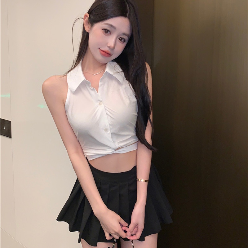 Áo Croptop Sát Nách Thời Trang Mùa Hè Cho Nữ