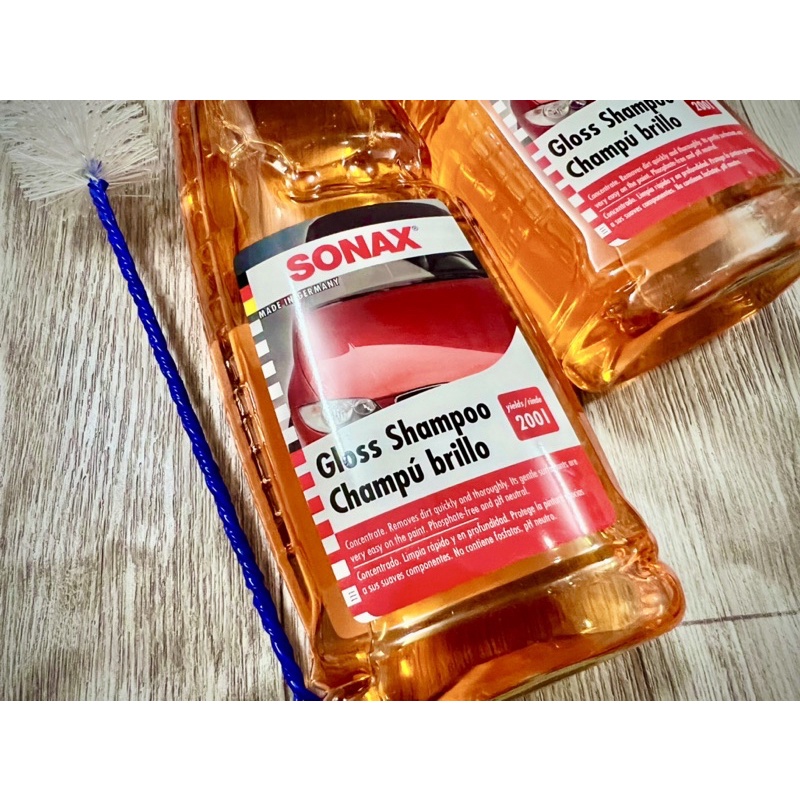 COMBO 2 SONAX RỬA XE TẶNG (1 Cọ Chà Máy)