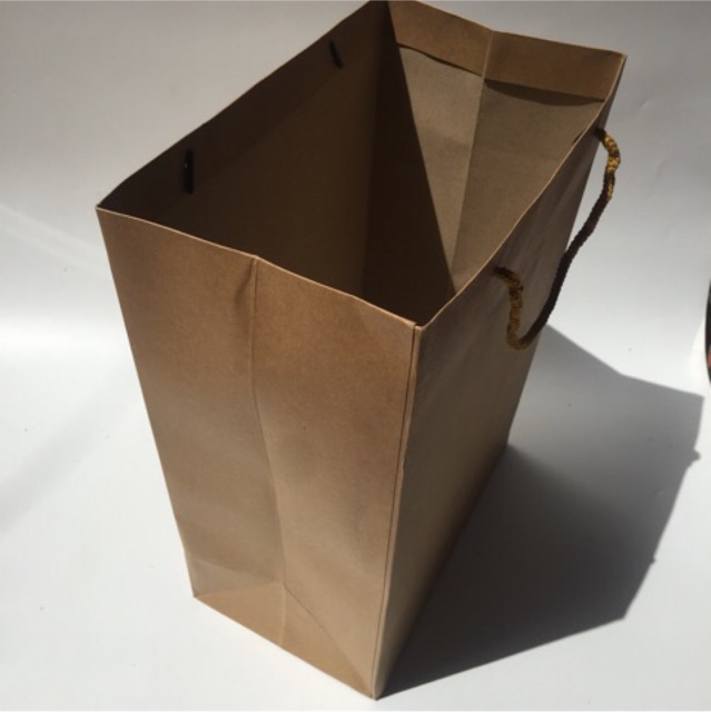 50 Túi giấy to đựng quần áo, hộp giày kích thước 25x36x15 cm