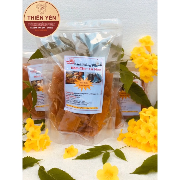 Bánh Phồng Tôm Đặc Sản Năm Căn _ Cà Mau (Túi Zip 500g)