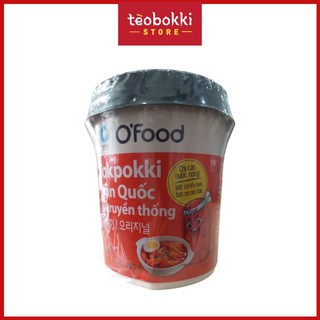 Bánh gạo topokki Hàn Quốc OFood 105g (hộp)