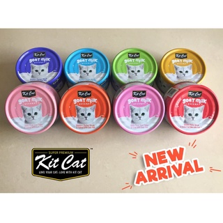 (THÙNG 24 LON MIX) Pate Kit Cat cho mèo lon 70g