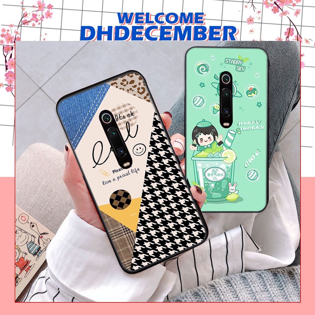 Ốp lưng Xiaomi MI 9T/ 9T PRO / REDMI K20 / K20 PRO in hình nice ,good luck happy ốp xinh viền dẻo đẹp chất
