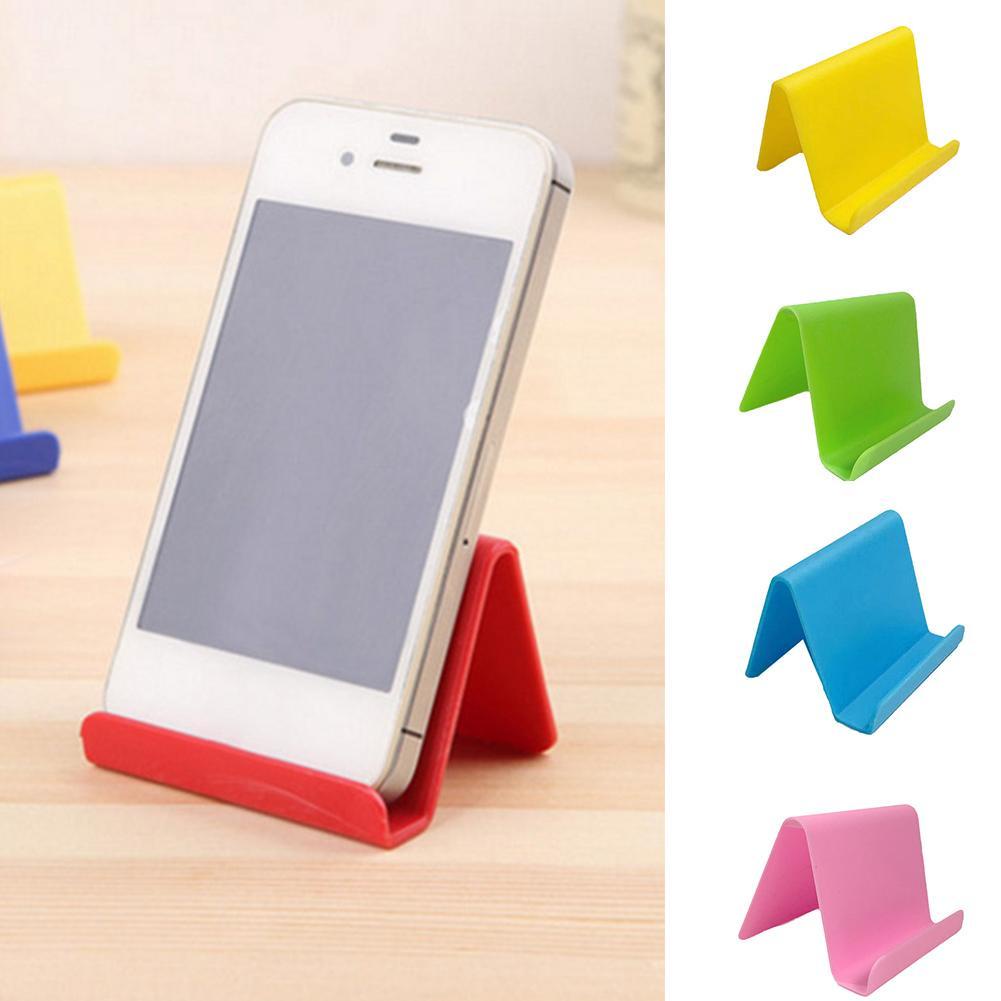 Giá Đỡ Điện Thoại Di Động Để Bàn Bằng Nhựa Mini Màu Kẹo Ngọt U4I5