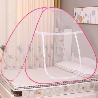 Mùng chụp tự bung gấp gọn tiện lợi