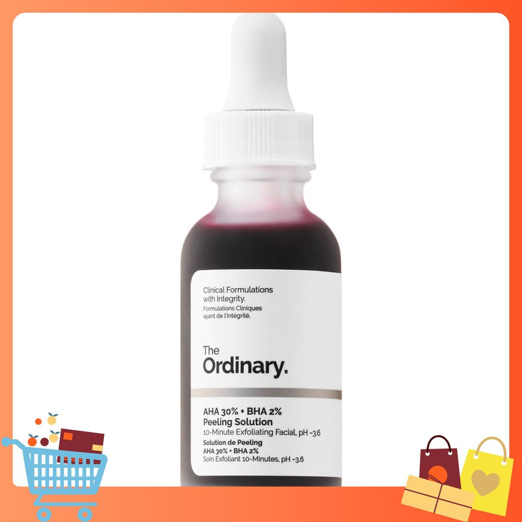 [HÀNG MỚI VỀ] Tẩy Tế Bào Chết Mặt The Ordinary AHA 30% + BHA 2% Peeling Solution 30ml