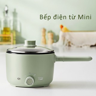Nồi điện đa năng mini  Lotor 1.3 Lít ca nấu mì- Công dụng Chiên, Xào, Nấu, Nhúng, nồi có lớp chống dính cao cấp