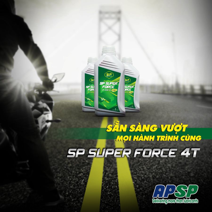 Dầu nhớt xe số SP Super Force 4T- 20w50