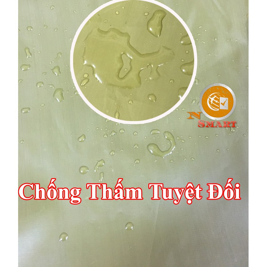 Áo Trùm Máy Giặt Cửa Đứng Cửa Trên Vải Dù 3 Lớp Siêu Bền Chống Mưa Nắng Nóng Từ 6kg đến 14kg