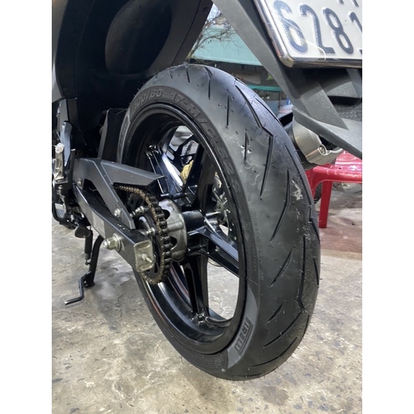 Vỏ pirelli diablo rosso sport size 80-100 cho mâm zin Ex150 và winner