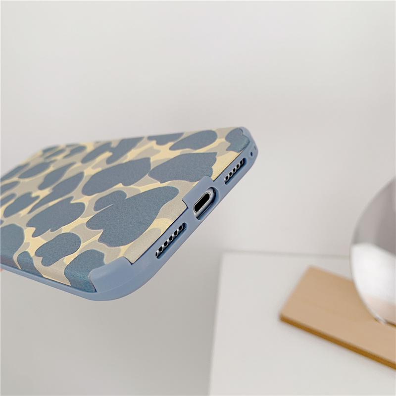 Leather Phone Case for iPhone 12 Pro Max iP11 X XR Cute Pattern Printed Mobile Phone Soft Back Case | BigBuy360 - bigbuy360.vn