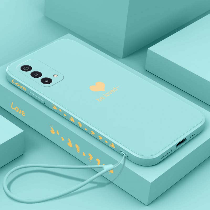 Ốp Điện Thoại silicone Màu Trơn Cho Oppo a16 a16k a54 a55 a94 a95 a74