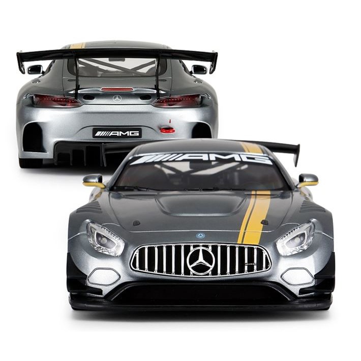 Mô hình xe Mercedes - Benz AMG GT3 điều khiển từ xa sóng 2.4ghz đồ chơi ô tô RC siêu xe hãng Rastar 1:14  Drift đẹp mắt