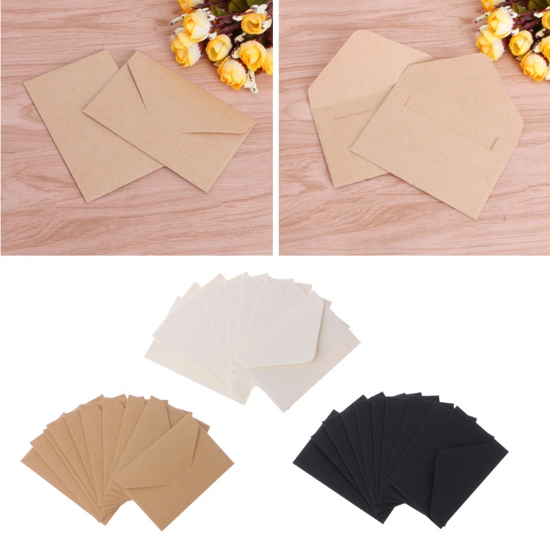 Set 50 Phong Bì Kiểu Châu Âu Cổ Điển Tiện Dụng