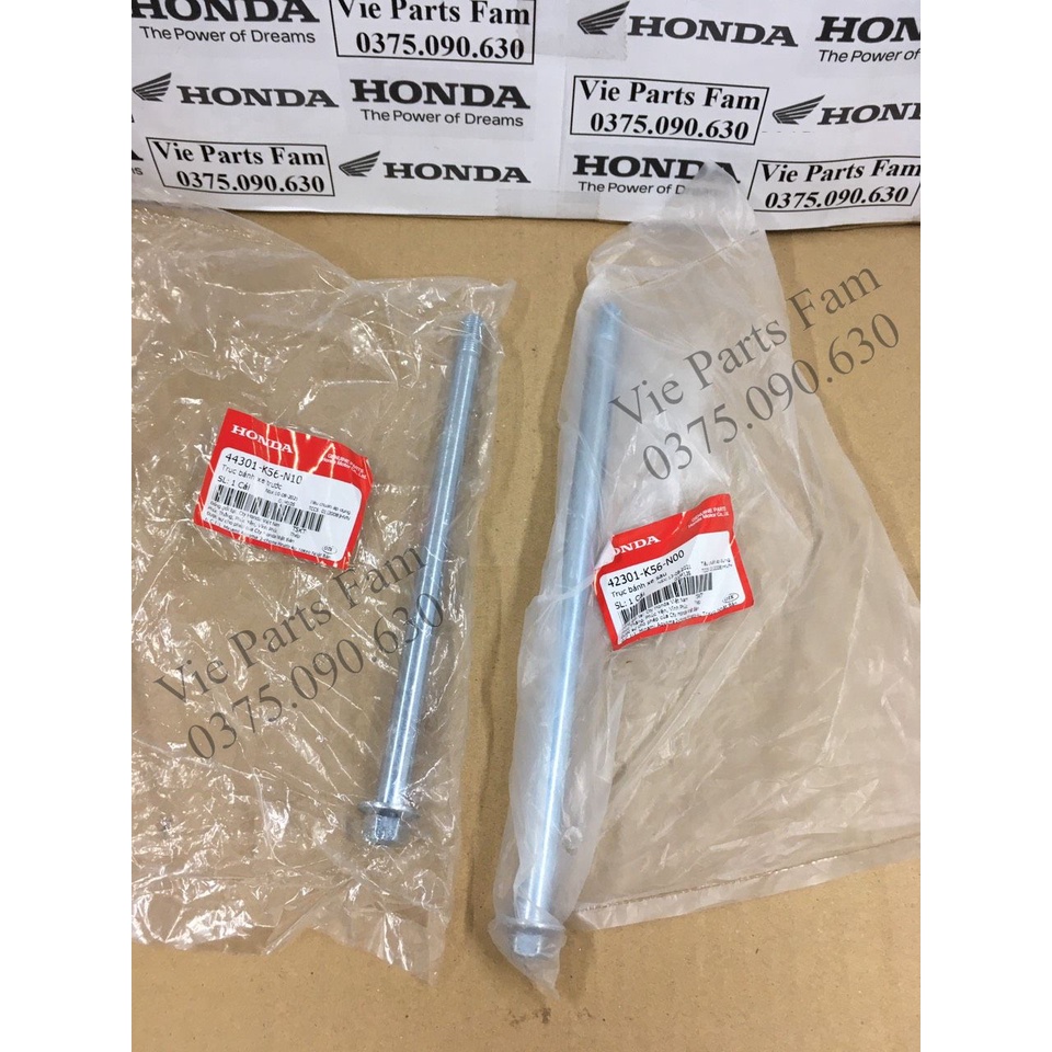 Cốt bánh trước sau Winner đời đầu, Winner V1, Winner X, hàng chính hãng Honda