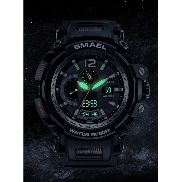 Đồng hồ thể thao nam điện tử chống nước cao cấp Smael 1702 | BigBuy360 - bigbuy360.vn