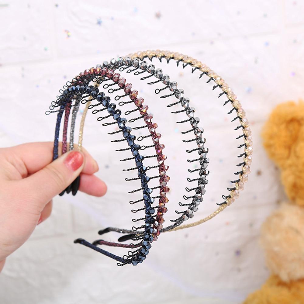 Băng Đô Xỏ Hạt Nhiều Màu Sắc Thời Trang Nhật Bản Dành Cho Nữ