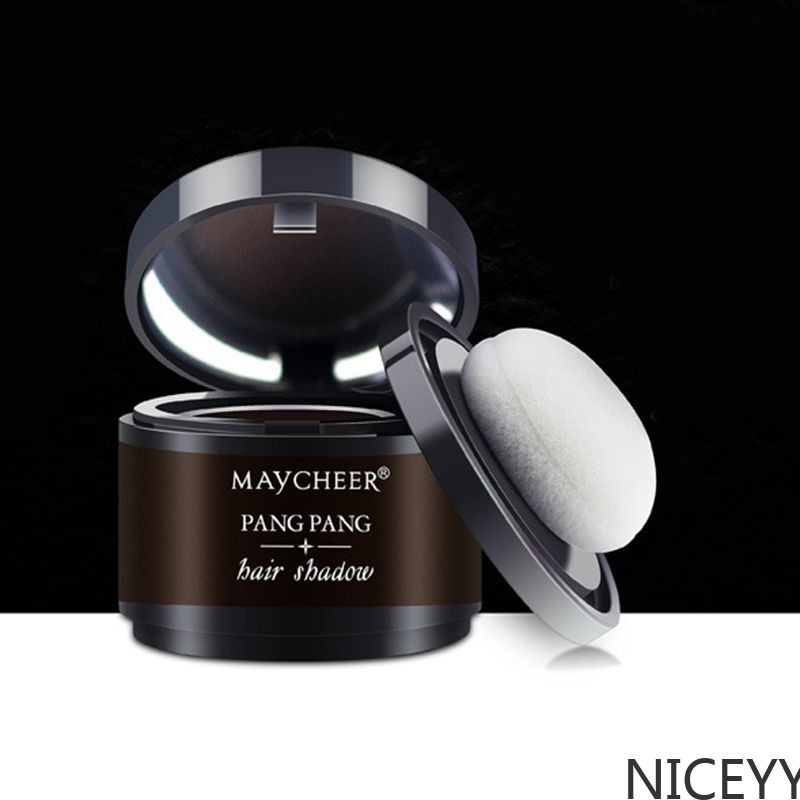 MAYCHEER 4 màu Bột làm phồng tóc ngay lập tức Che phủ gốc đen lên tự nhiên ngay lập tức đường kẻ tóc bóng Bột phủ NICEYY