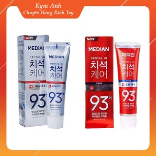 Kem đánh răng MEDIAN DENTAL IQ 93% 120g ❣️ CHÍNH HÃNG ❣️ trắng răng, sạch mảng bám