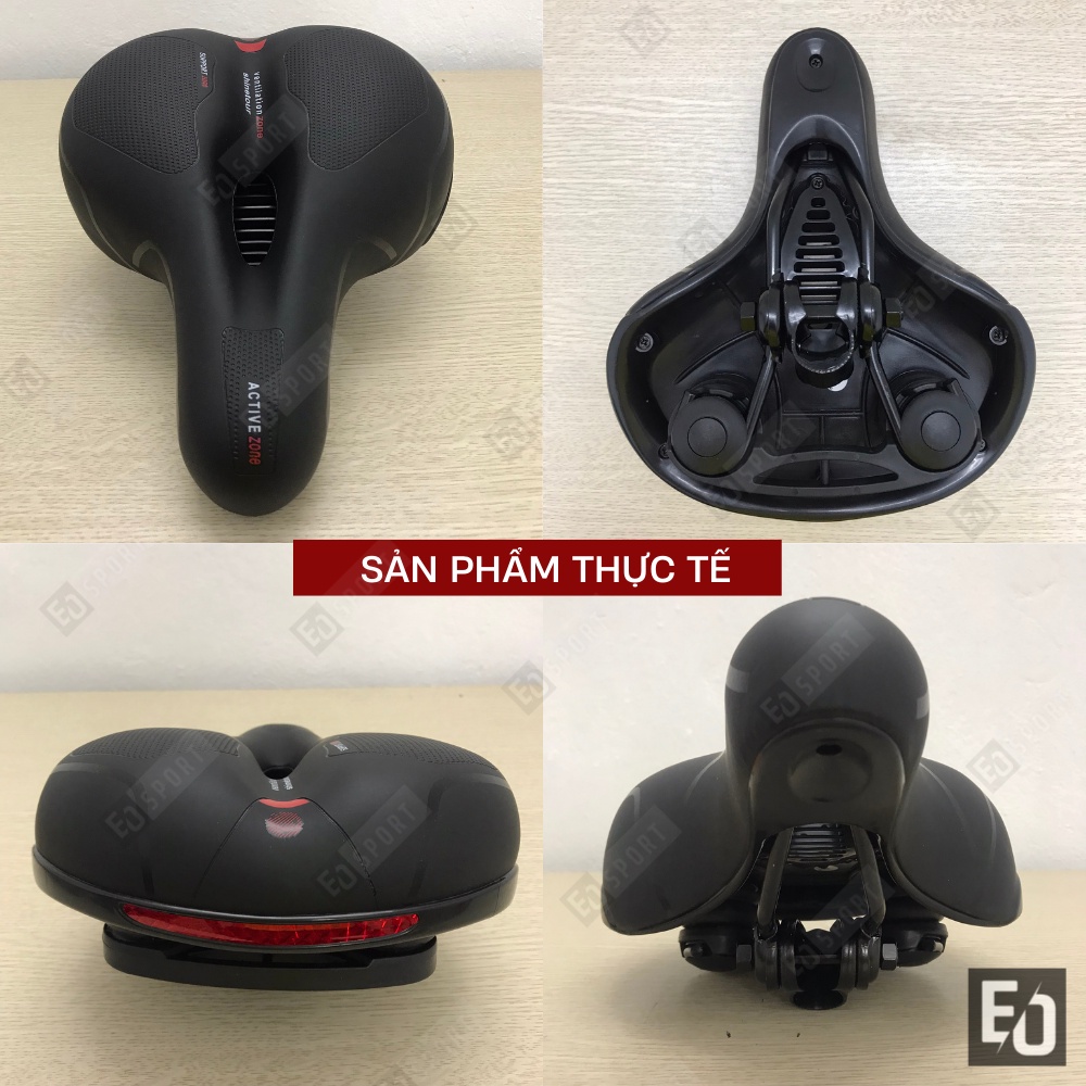 Yên xe đạp thể thao Active siêu êm ,chống nước, tăng ma sát chống trượt phù hợp với mọi dòng xe - EosportDZ