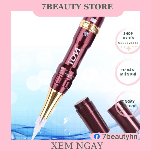Máy tích điện idm dùng trong phun xăm thẩm mỹ chuyên đi môi mày siêu êm