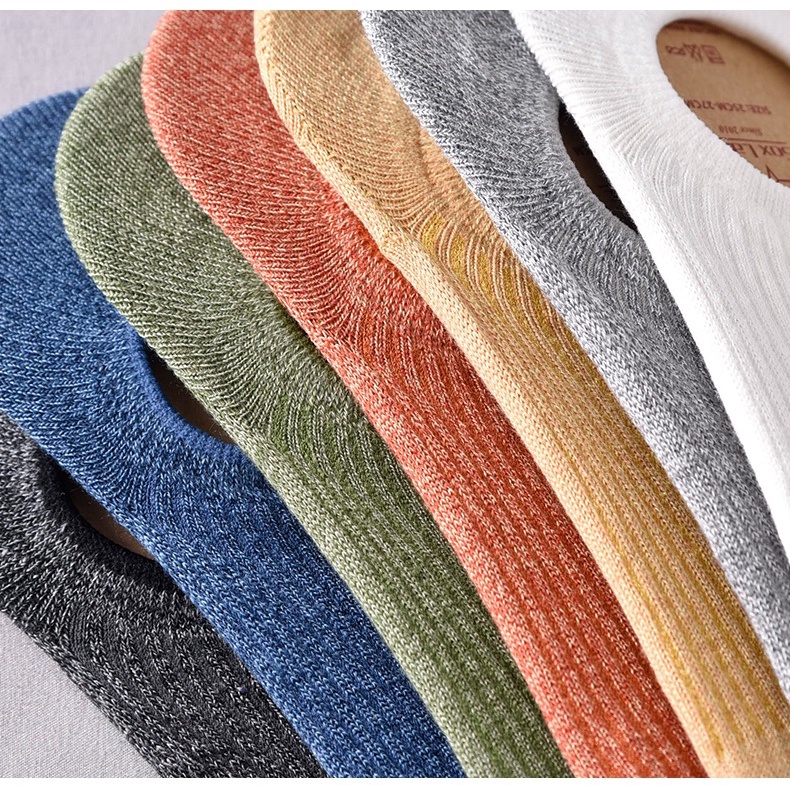 Vớ Cổ Thuyền Silicone Chống Trượt Màu Trắng Thời Trang Mùa Hè Cho Nữ