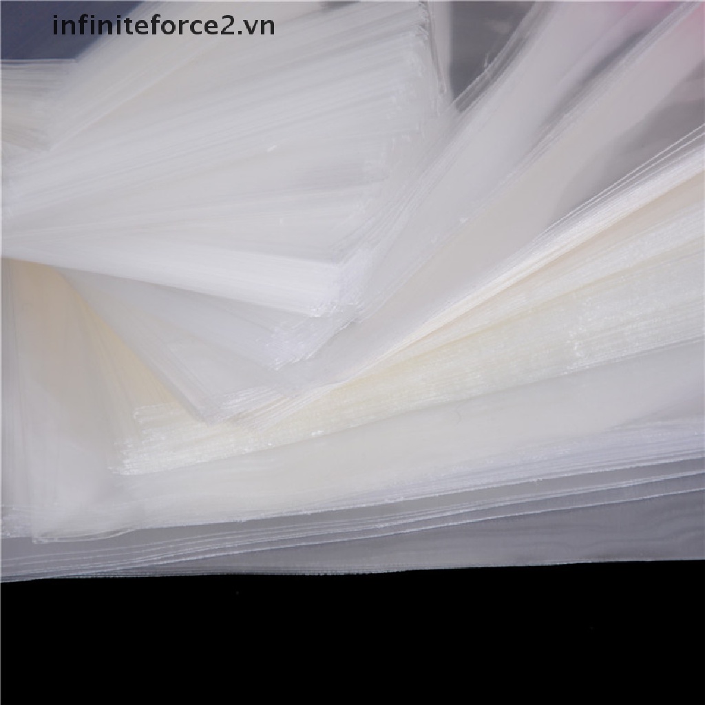 Bộ 100 Túi Nhựa Trong Suốt Chất Lượng Cao