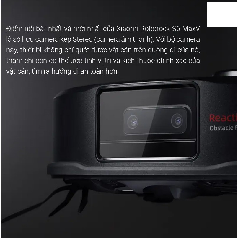Robot hút bụi lau nhà Xiaomi Roborock S6 Max Quốc Tế Tiếng Việt