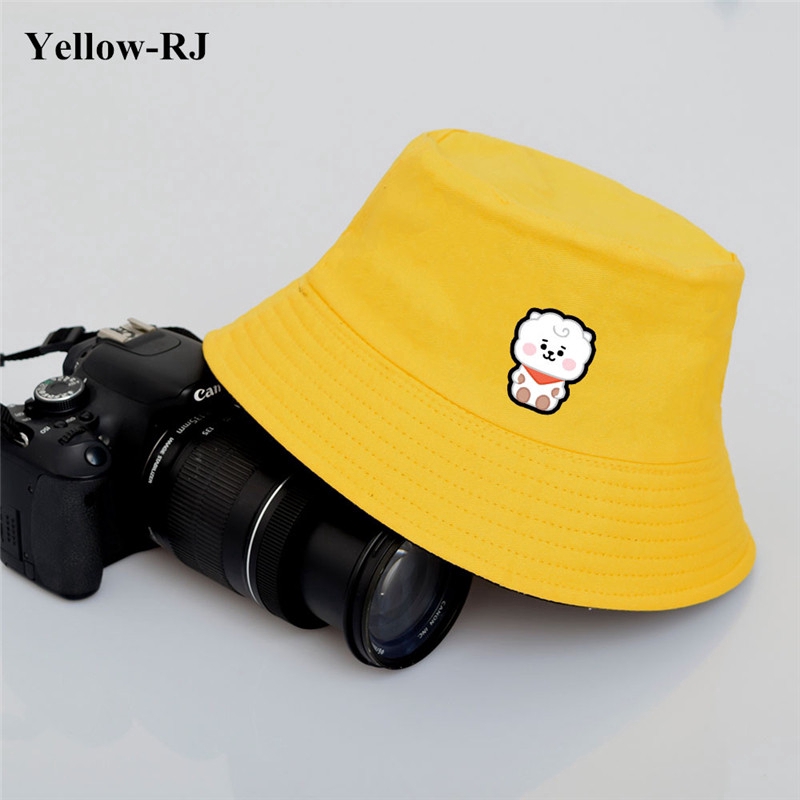 Nón tai bèo thời trang hàn quốc in hình chủ đề nhóm BTS