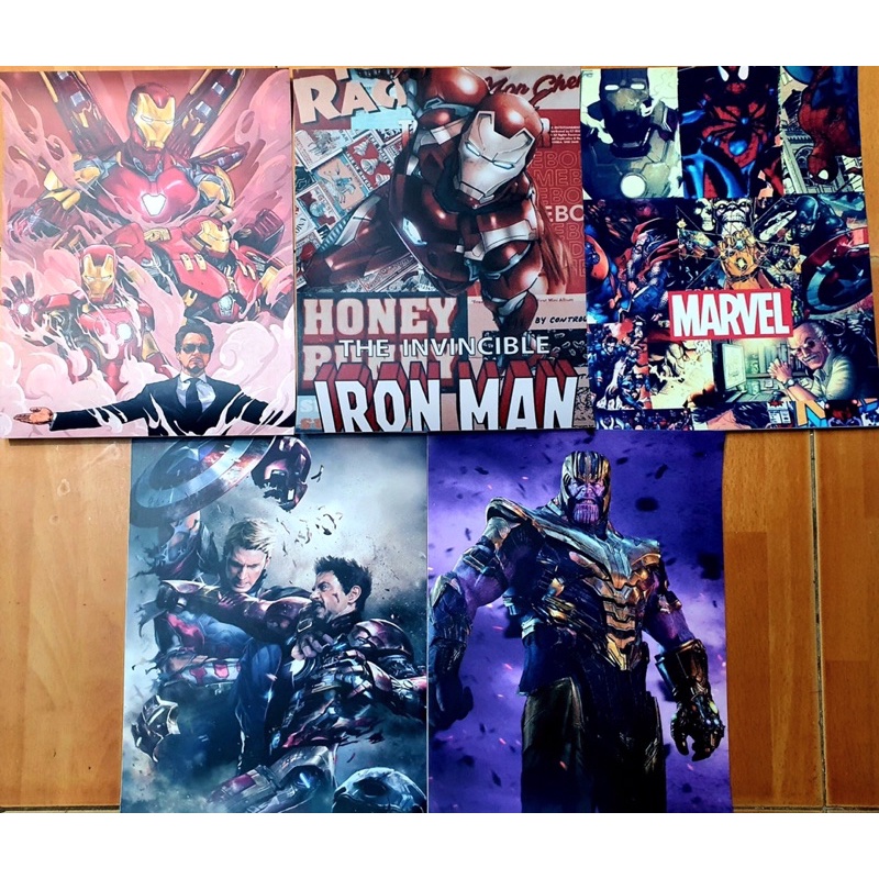 Poster Marvel hình dán tường