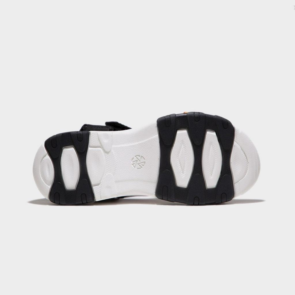 [Ảnh thật] Giày Shondo Sandals Girly đế trắng quai cam phối đen GIM0080