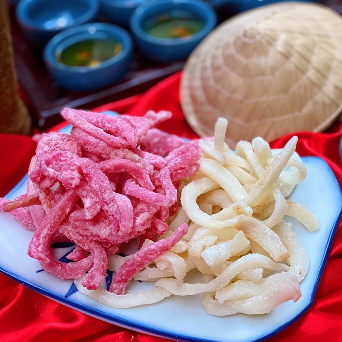 Mứt Tết- Mứt Dừa Dẻo (Hồng hoặc Xanh)
